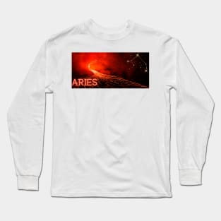 Astrology birthday zodiac sign Aries Long Sleeve T-Shirt